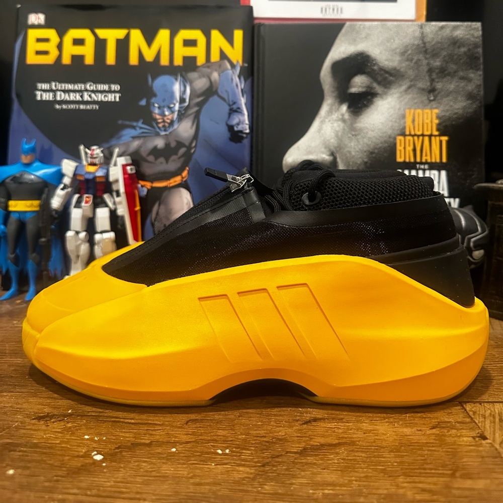 Adidas Crazy IIInfinity Lakers Crew Yellow/Black Mens Size 9 IG6157 Kobe